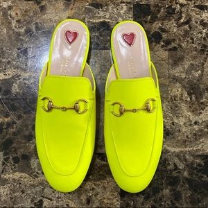 Authentic Gucci princetown  mule sz 5